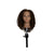 Tête Malléable Châtain 25cm Spéciale Afro Crépu