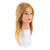 Tête Malléable SERENA Blond Foncé 45cm Spéciale Chignon