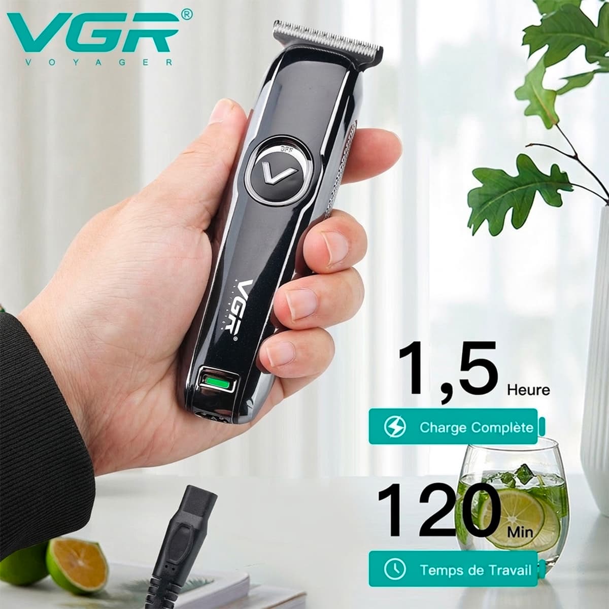 Tondeuse de FInition Trimmer Black V-168