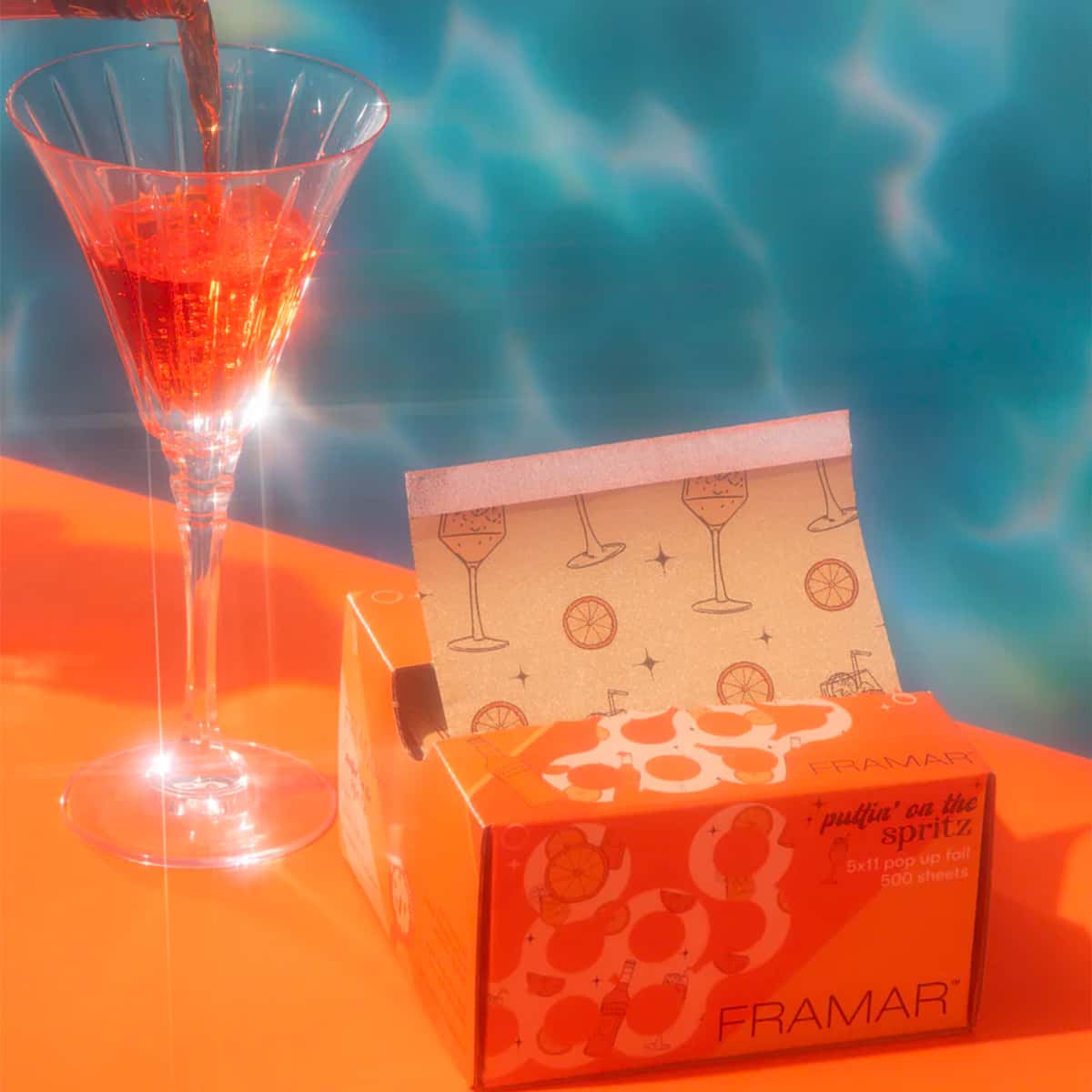 Alu 500 POP UP Sheets Puttin On The Spritz 5x11cm