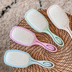 Eco-friendly pneumatic oval brush with pins