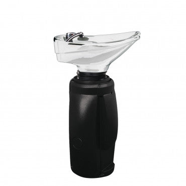 Star III Column Waste Bin Black Structure