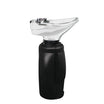 Star III Column Waste Bin Black Structure