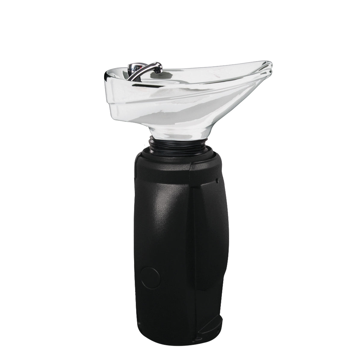 Star III Column Waste Bin Black Structure