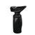 Star III Column Waste Bin Black Structure