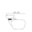 Lazzaro Plus Manual Leg Rest Bath Lift
