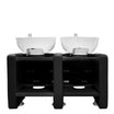 NEW YORK 2-seat Electric footrest tub