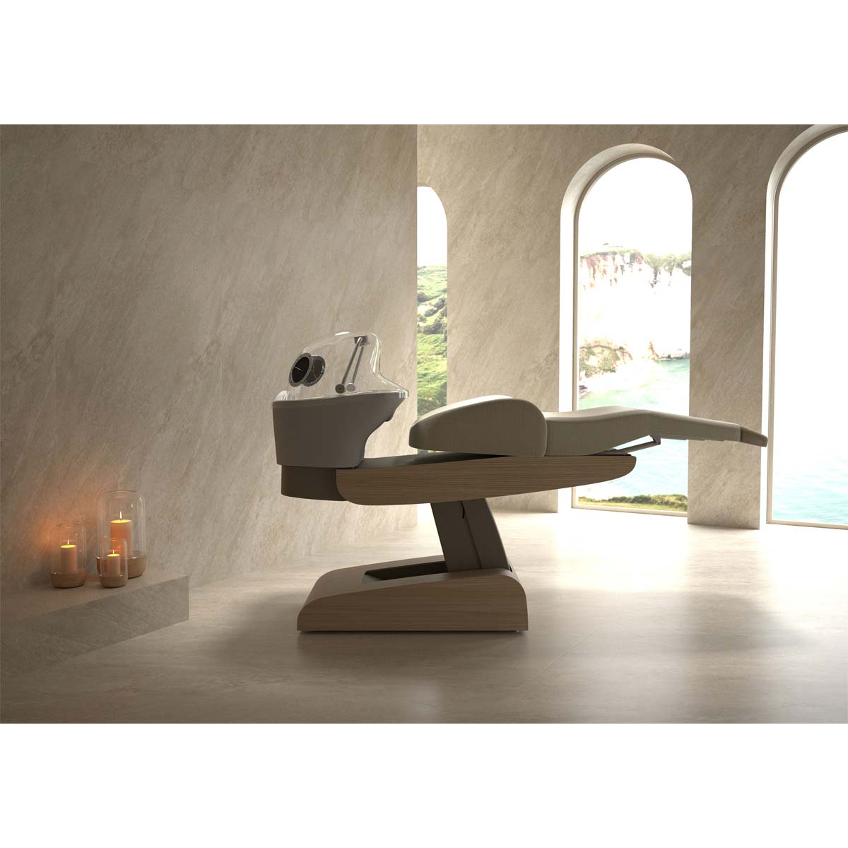 Bac HEAVEN Relax + Igloo Shirodara + Vapomist 1 + Repose Tête