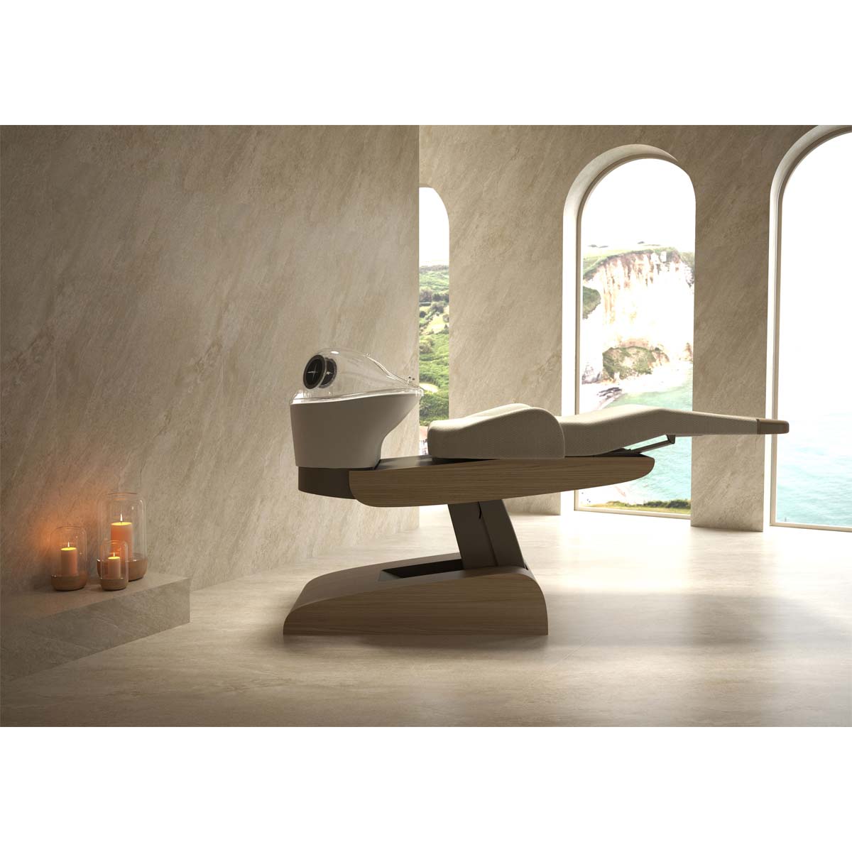 Bac HEAVEN Relax + Igloo Shirodara + Vapomist 1 + Repose Tête