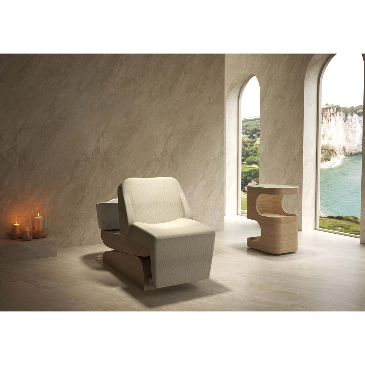 Bac HEAVEN Relax + Igloo Shirodara + Vapomist 1 + Repose Tête