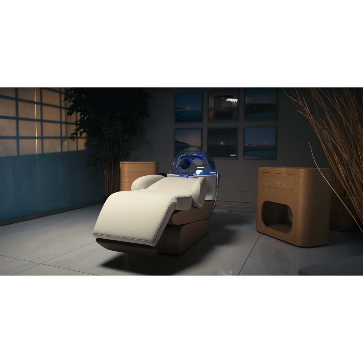Bac HEAVEN Relax + Igloo Shirodara + Vapomist 1 + Repose Tête