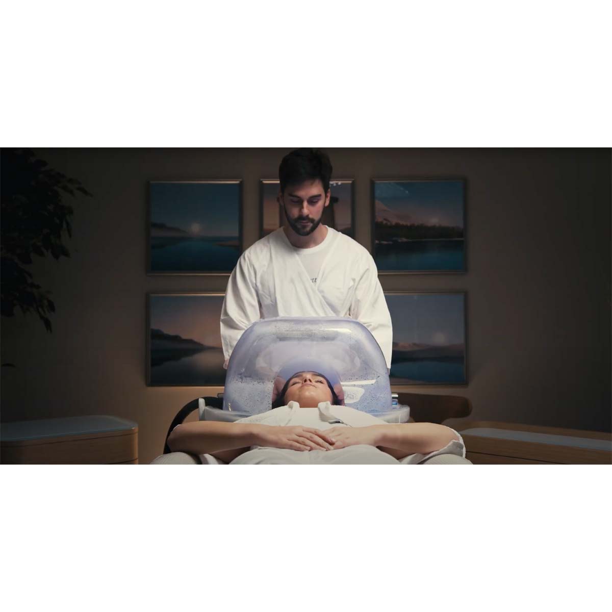 Bac HEAVEN Relax + Igloo Shirodara + Vapomist 1 + Repose Tête
