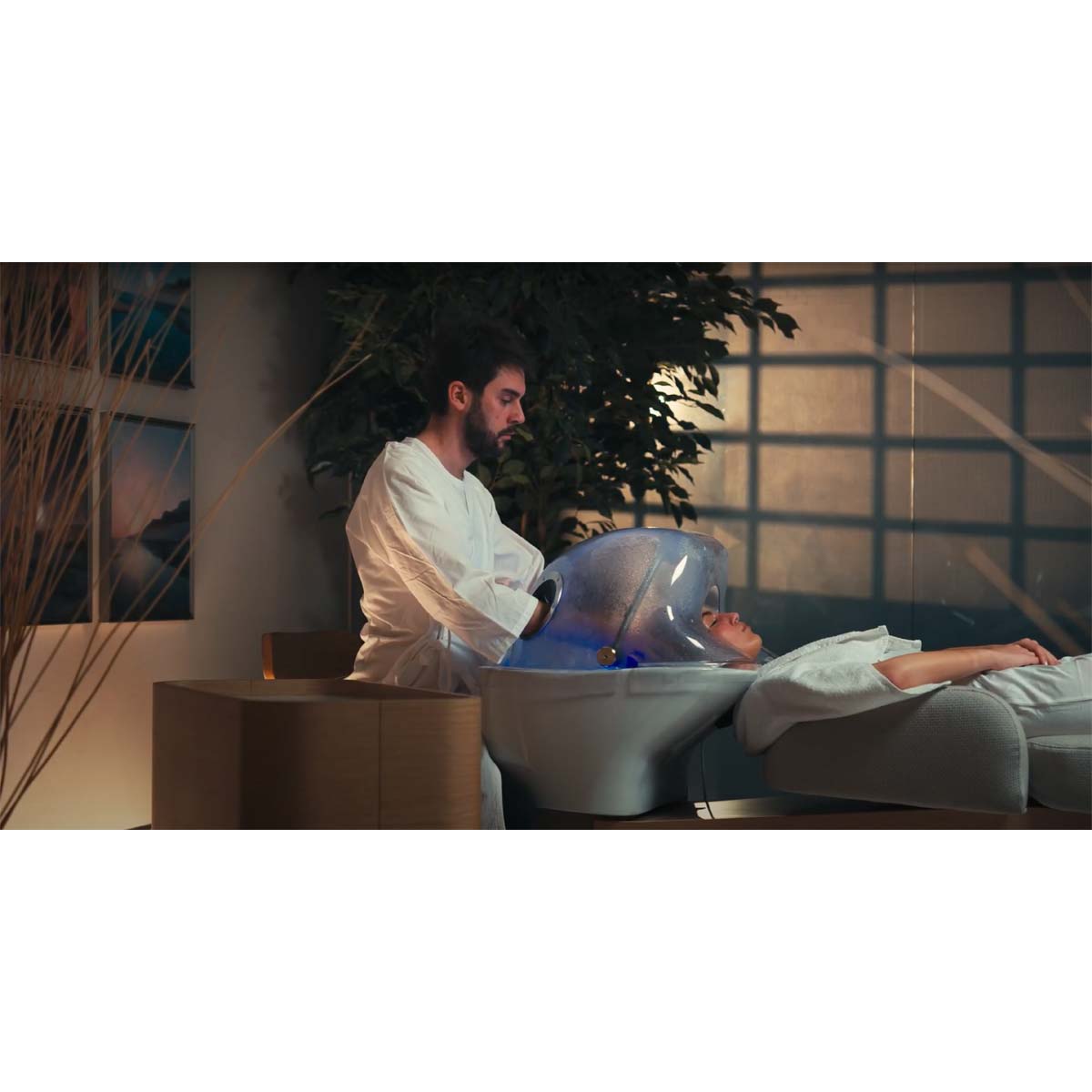 Bac HEAVEN Relax + Igloo Shirodara + Vapomist 1 + Repose Tête