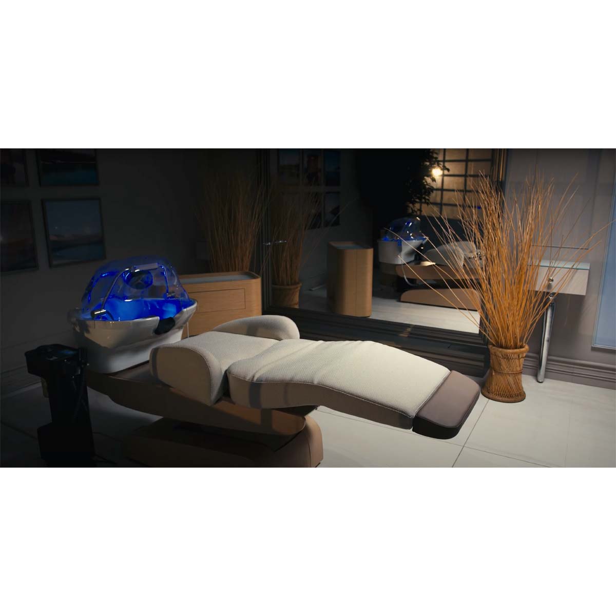 HEAVEN Air Massage Tub + Shirodhara Igloo + Vapomist 1 + Headrest