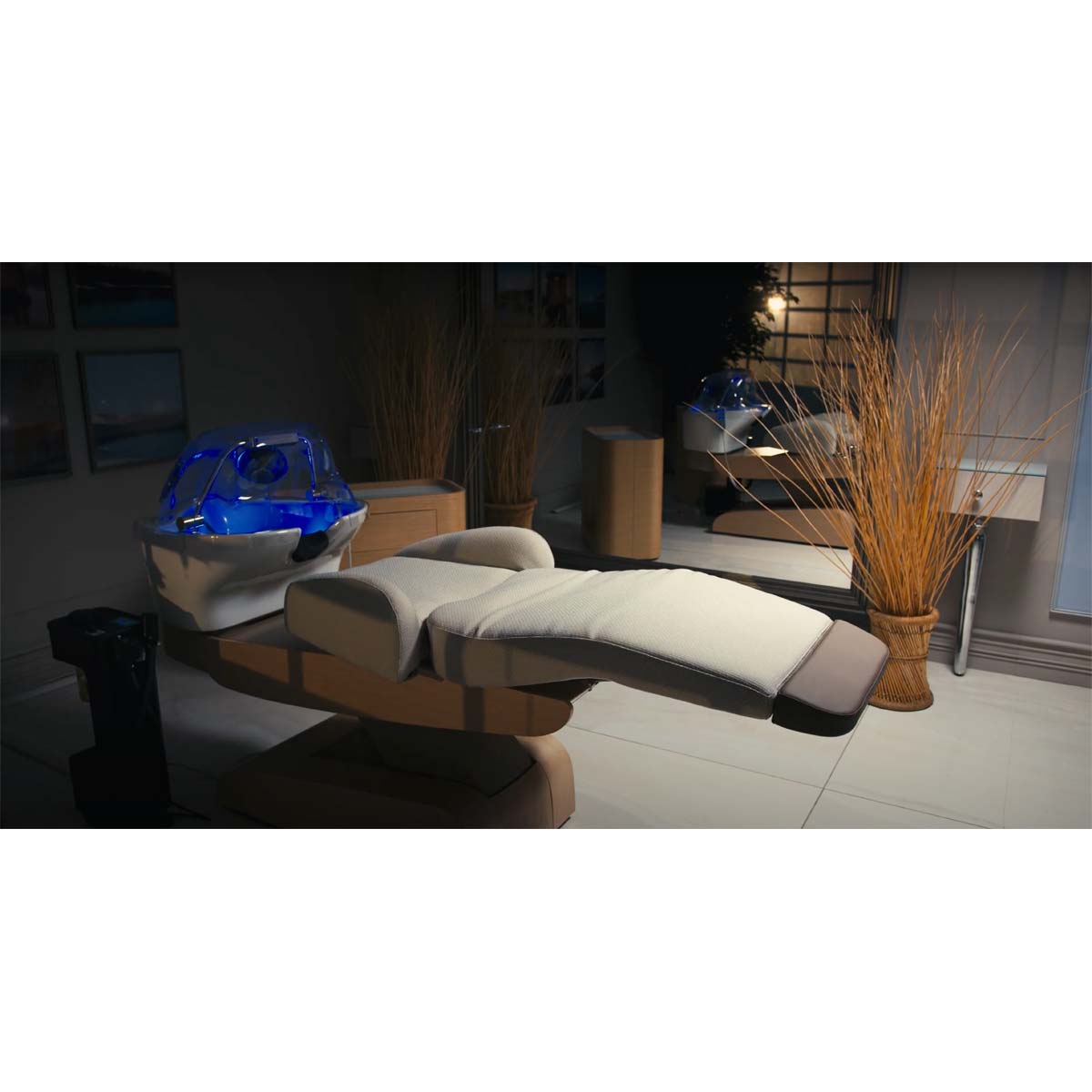HEAVEN Air Massage Tub + Shirodhara Igloo + Vapomist 1 + Headrest