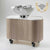 White Tray White Tub Trolley