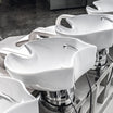 Oregon Comfort shampoo bowl with electric leg rest