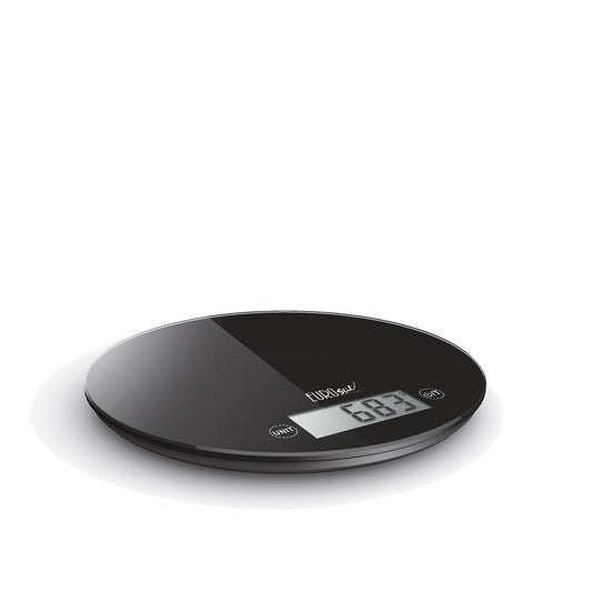 Round digital scale