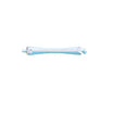 Bigoudis permanente vert/blanc court, 5mm
