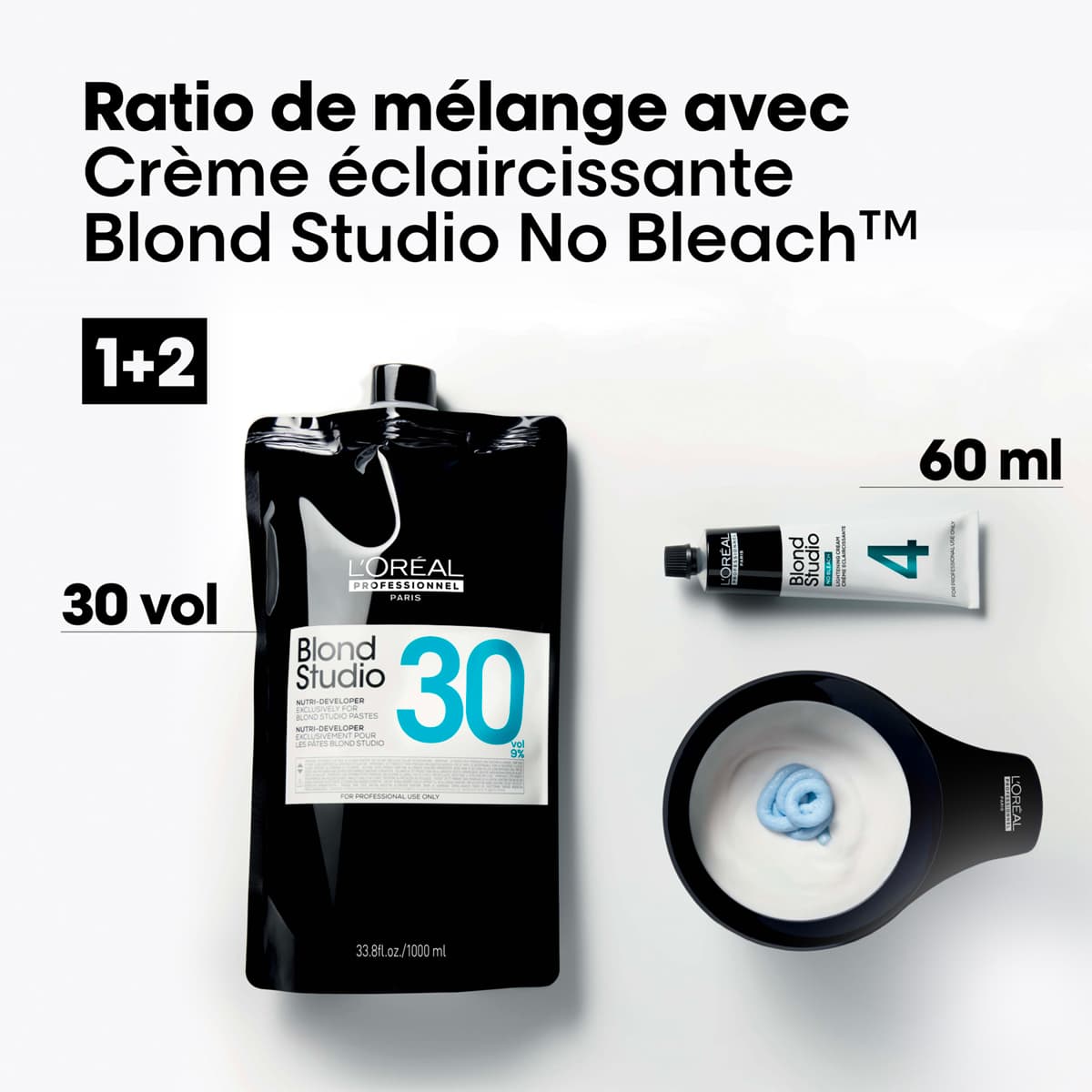 Crème Eclaircissante NO BLEACH Blond Studio