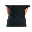 Black Mandarin Collar Tunic 3 Pockets