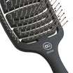 Brosse Essential Care Flex Matt Black pour cheveux épais