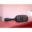 Brosse Essential Care Flex Matt Black pour cheveux épais