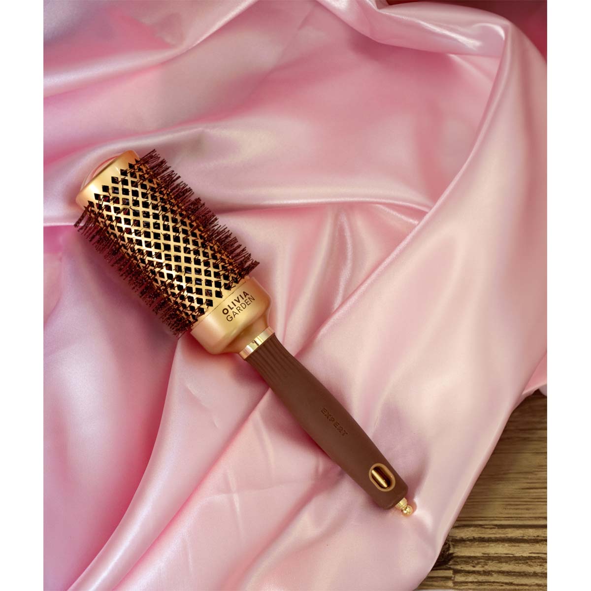 Expert Blowout Shine Gold & Brown Brush