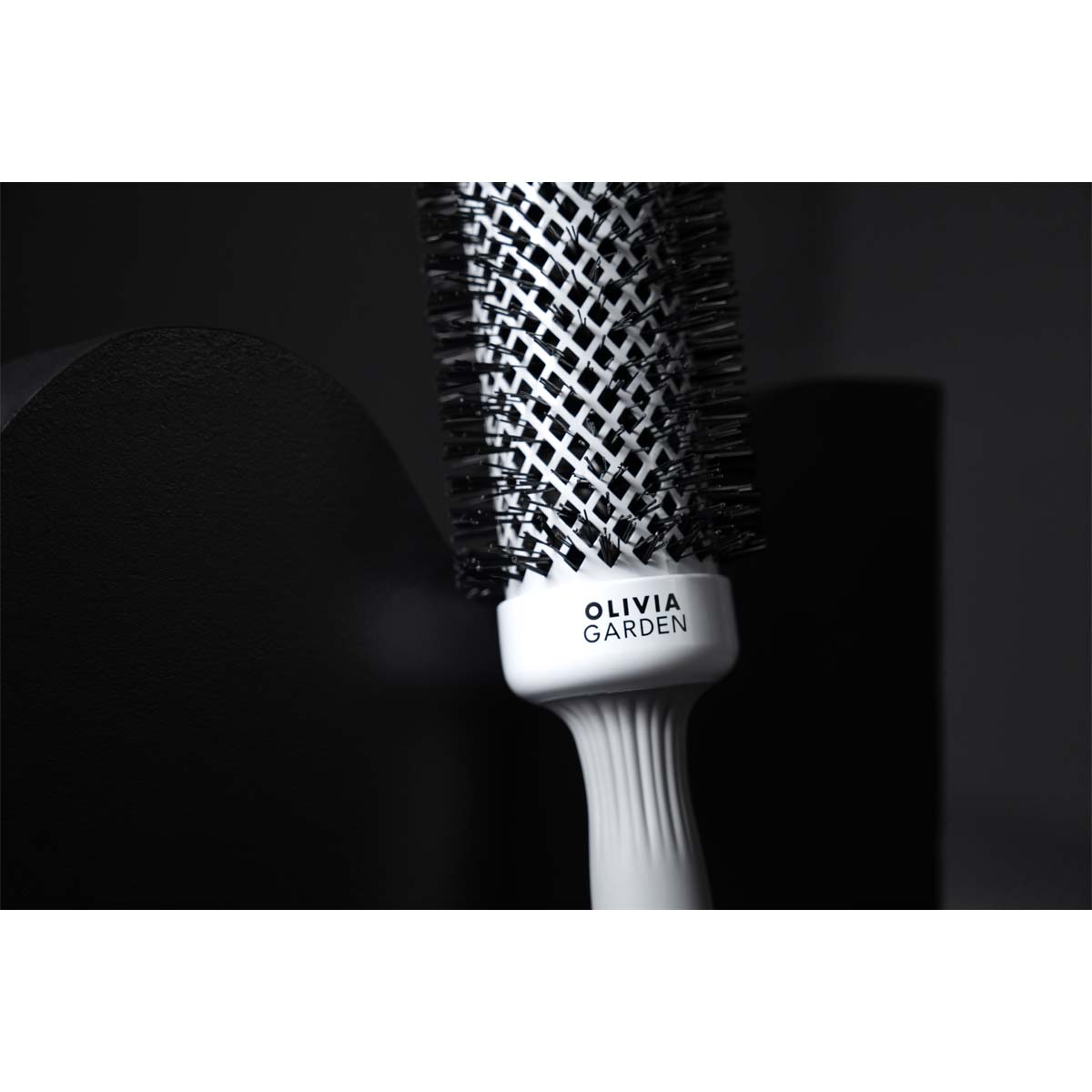 Expert Blowout Shine Brush White & Grey