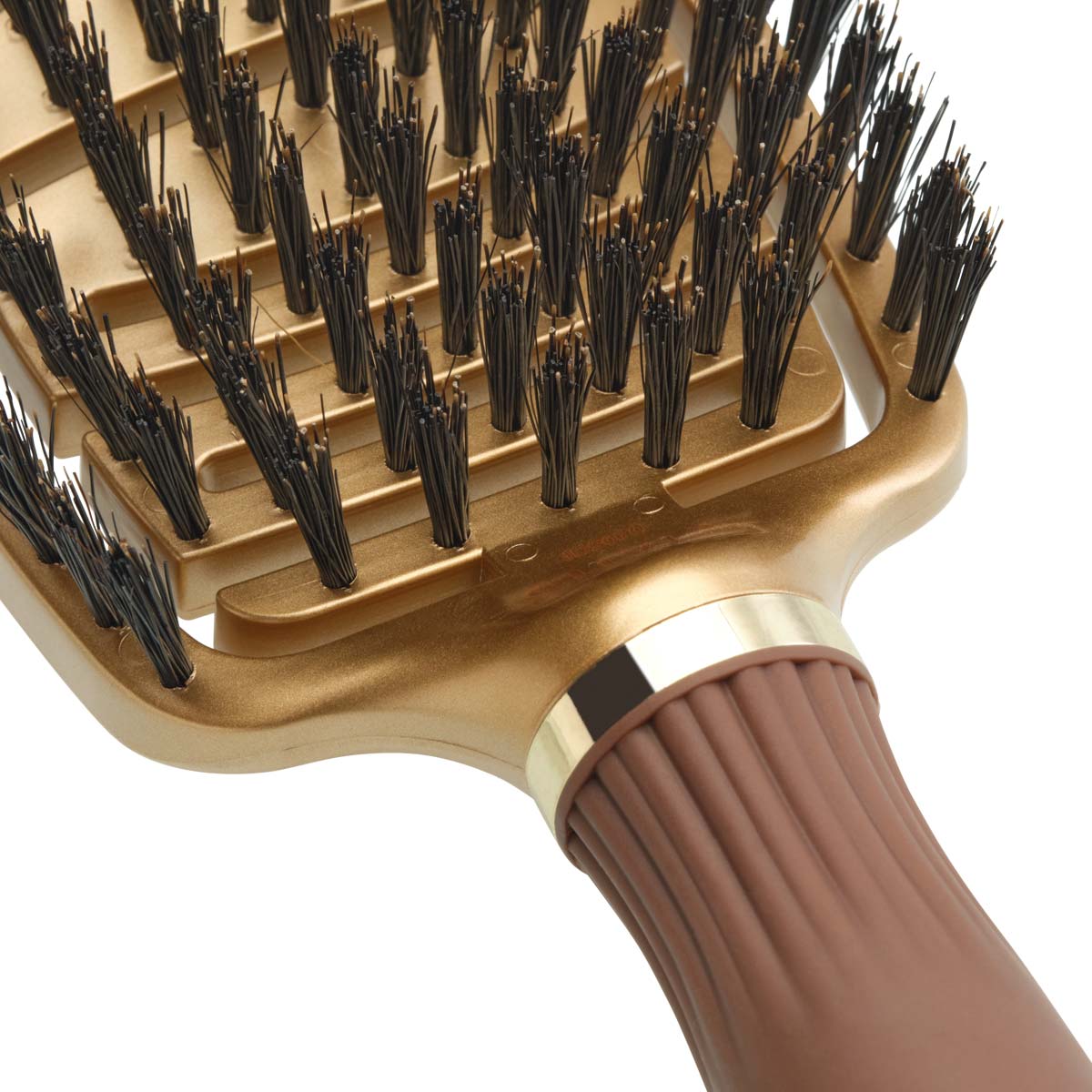 Expert Care Flex Gold & Brown Boar Brush