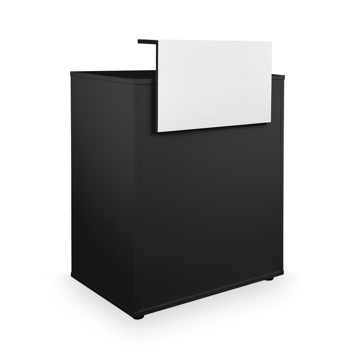 Caisse DYLAN Noire avec Panneau Frontal