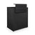 Caisse DYLAN Noire avec Panneau Frontal