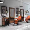 Chariot Barber ALAN Structure Bois et Armature Noire