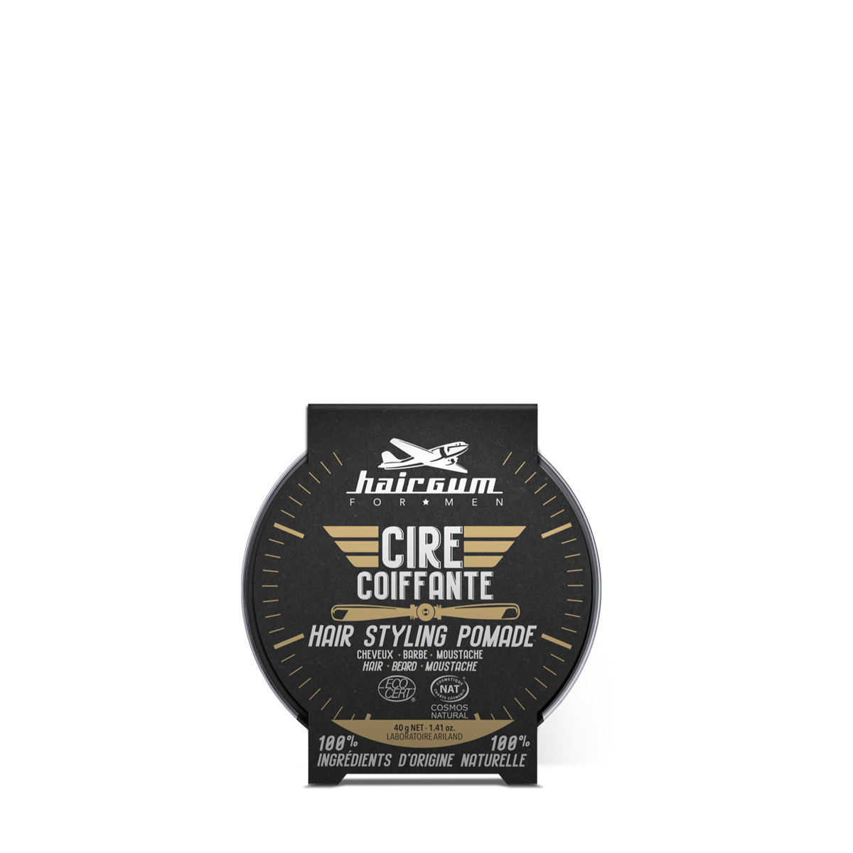 Hairgum For Men Hair and Beard Styling Wax