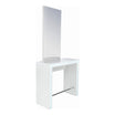 Coiffeuse ORLANDO Murale 1 place Finition Mate Eclairage LED