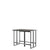Console Minimal Oblo Centrale 2 Places