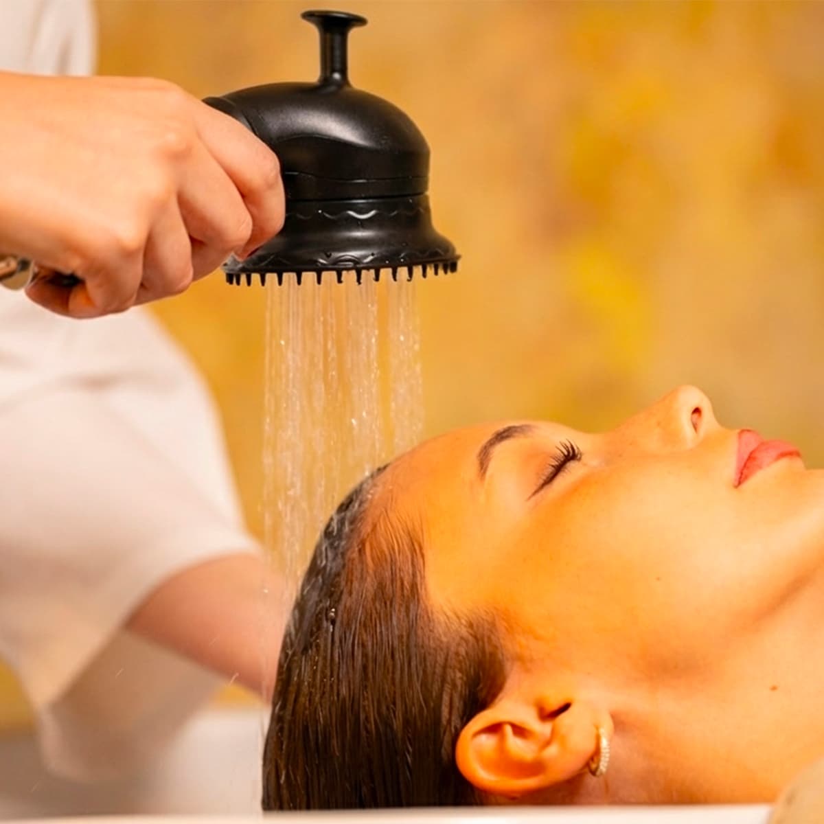 Silicone Head SPA Wash Brush Spray Nozzle