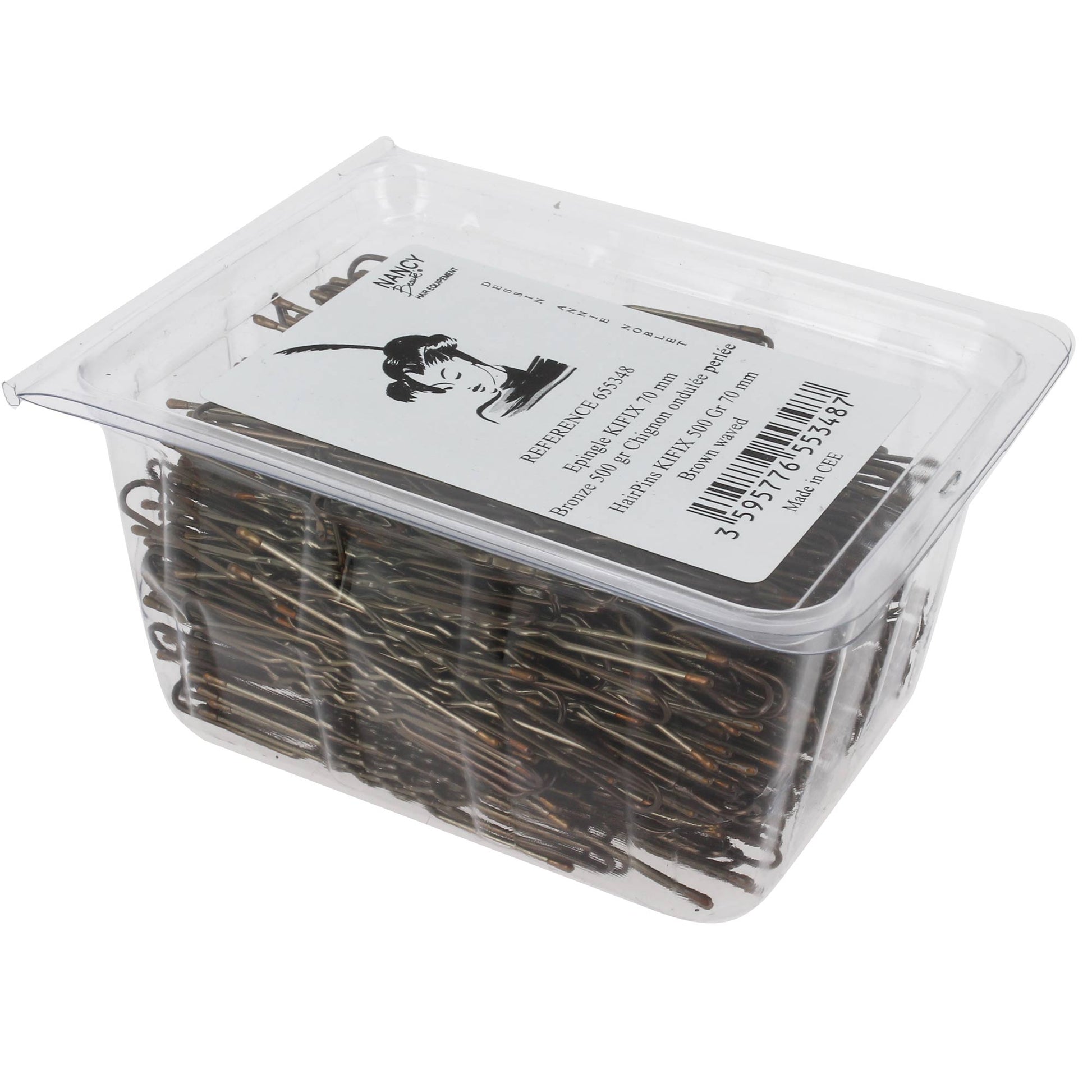 Box of 70mm wavy snow pins