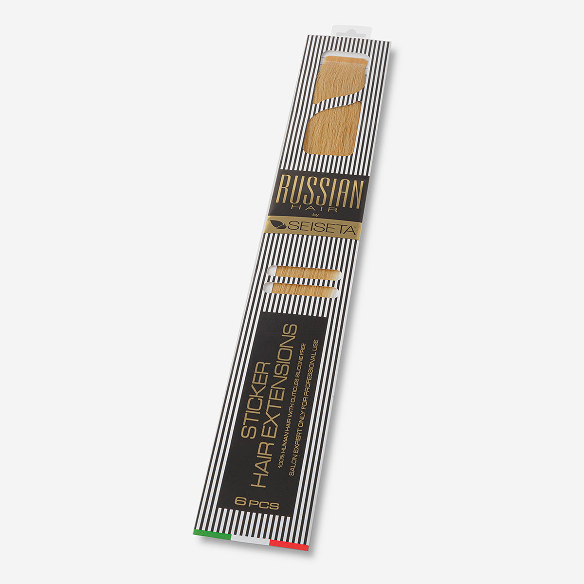 Extensions Adhésives RUSSES 4cm X6 Bandes 40/45cm