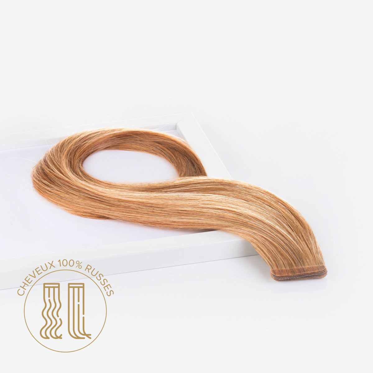 Extensions Adhésives RUSSES 4cm X6 Bandes 40/45cm