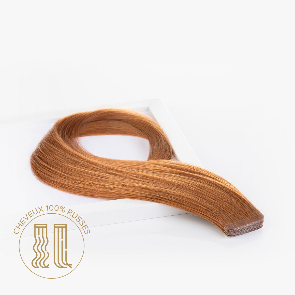 Extensions Adhésives RUSSES 4cm X6 Bandes 50/55cm