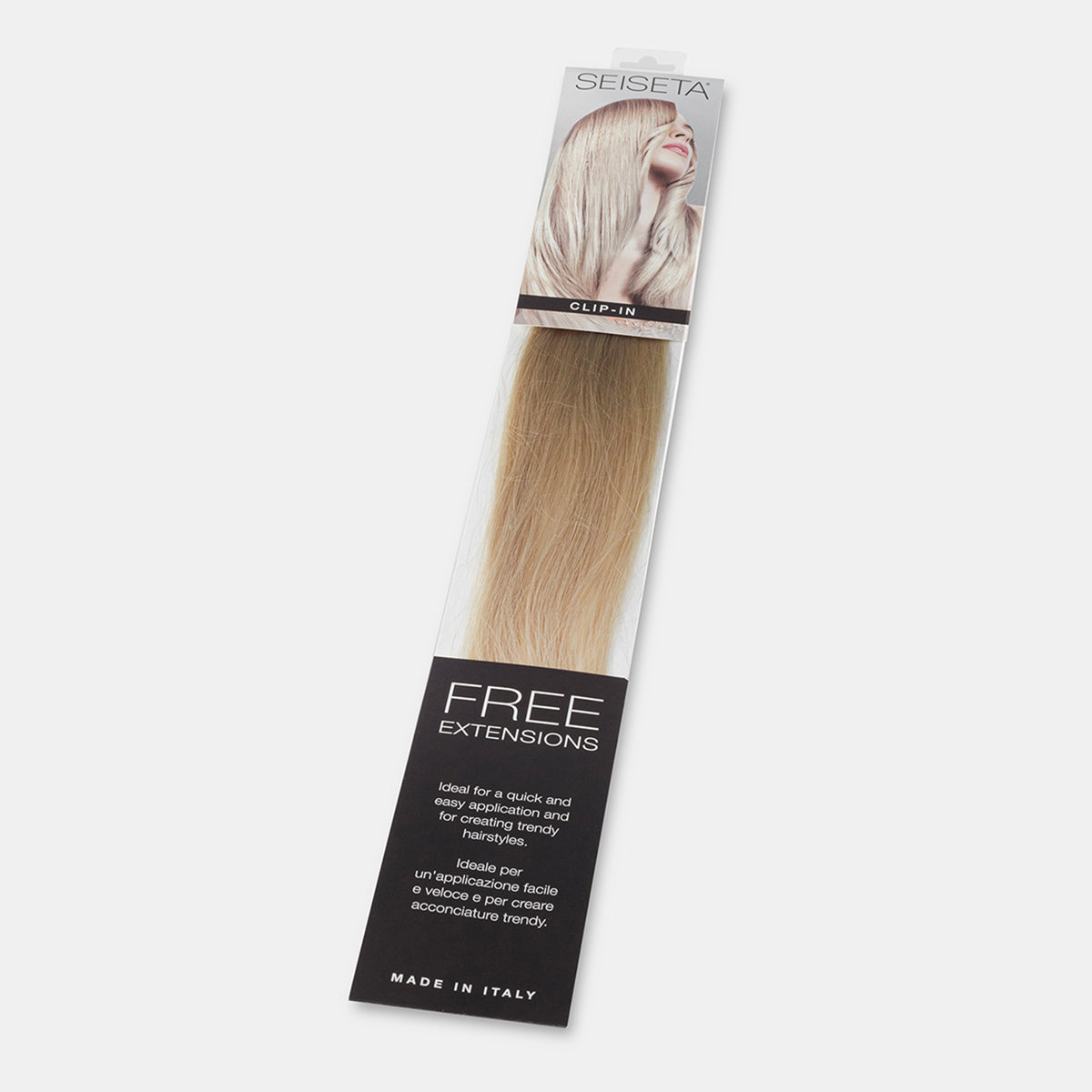 Extensions Bande 12cm 3 clips Méchées ou Ombrées 50/55cm