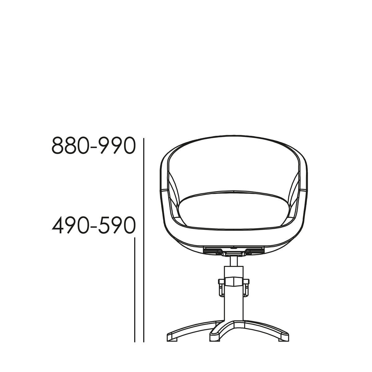 Caruso Styling Chair