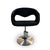VELGANO Black Hairdressing Chair with Round Base