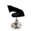 VELGANO Black Hairdressing Chair with Round Base