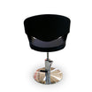 VELGANO Black Hairdressing Chair with Round Base