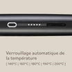 Fer à Boucler à Clapet Ceramic Black Oxyde Ø19mm