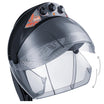 Casque Gong 2 vitesses sur bras, ref E13213 Noir