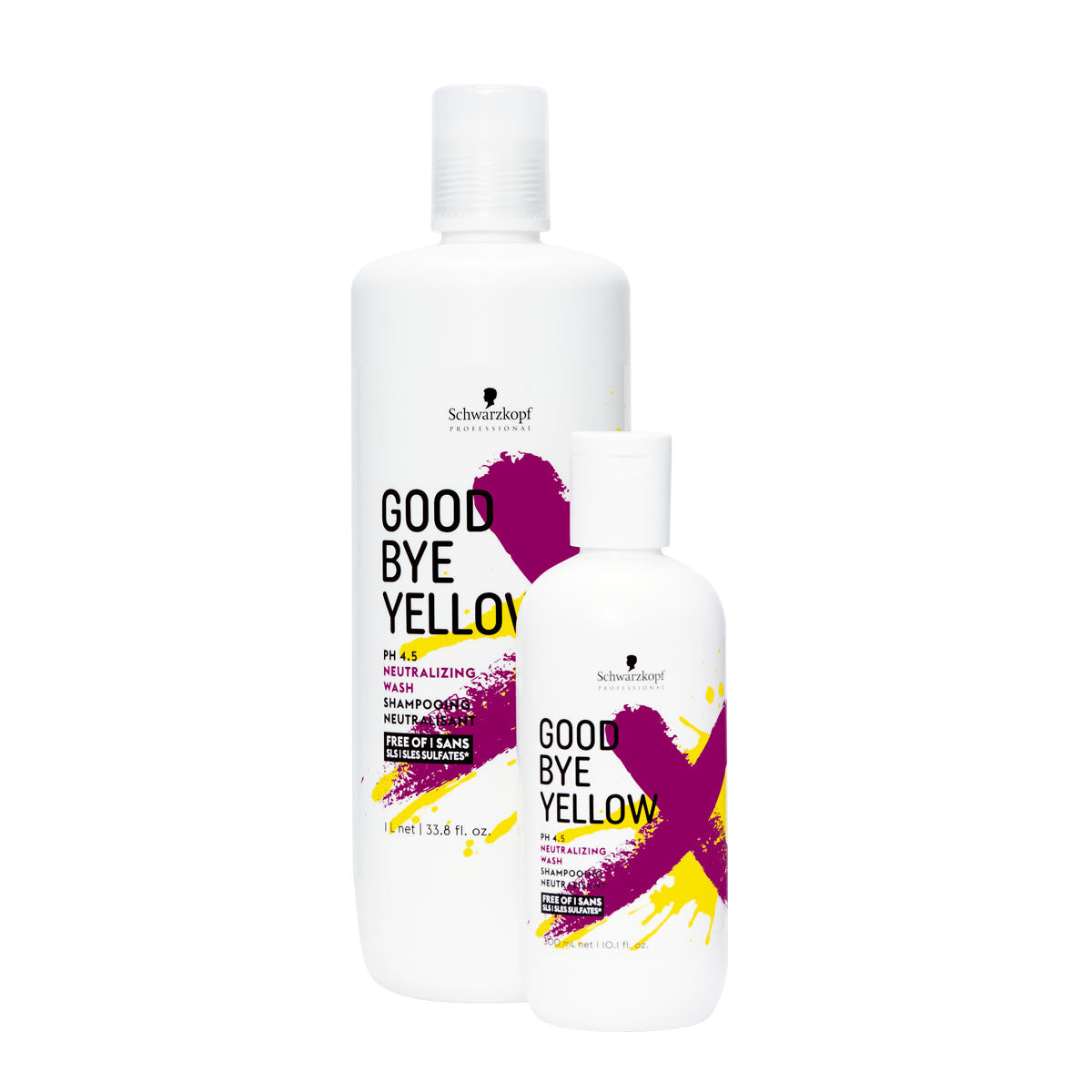 Sulfate-Free Brass-Removing Shampoo Goodbye Yellow