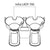 Aluminium spacer INFRALADY Caruso-Katy-Lion